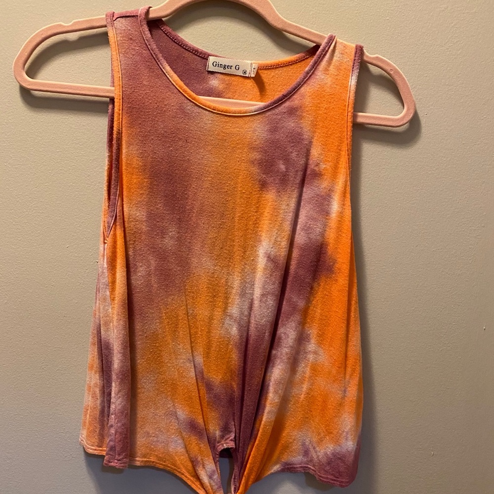 Flowing tank top